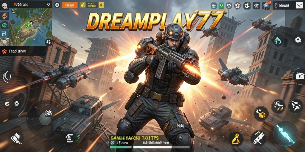 Gameplay mendebarkan di DREAMPLAY77 dengan aksi TPS yang spektakuler.