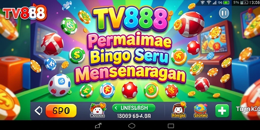 Tampilan gameplay TV888 yang seru dan menantang di Bingo.